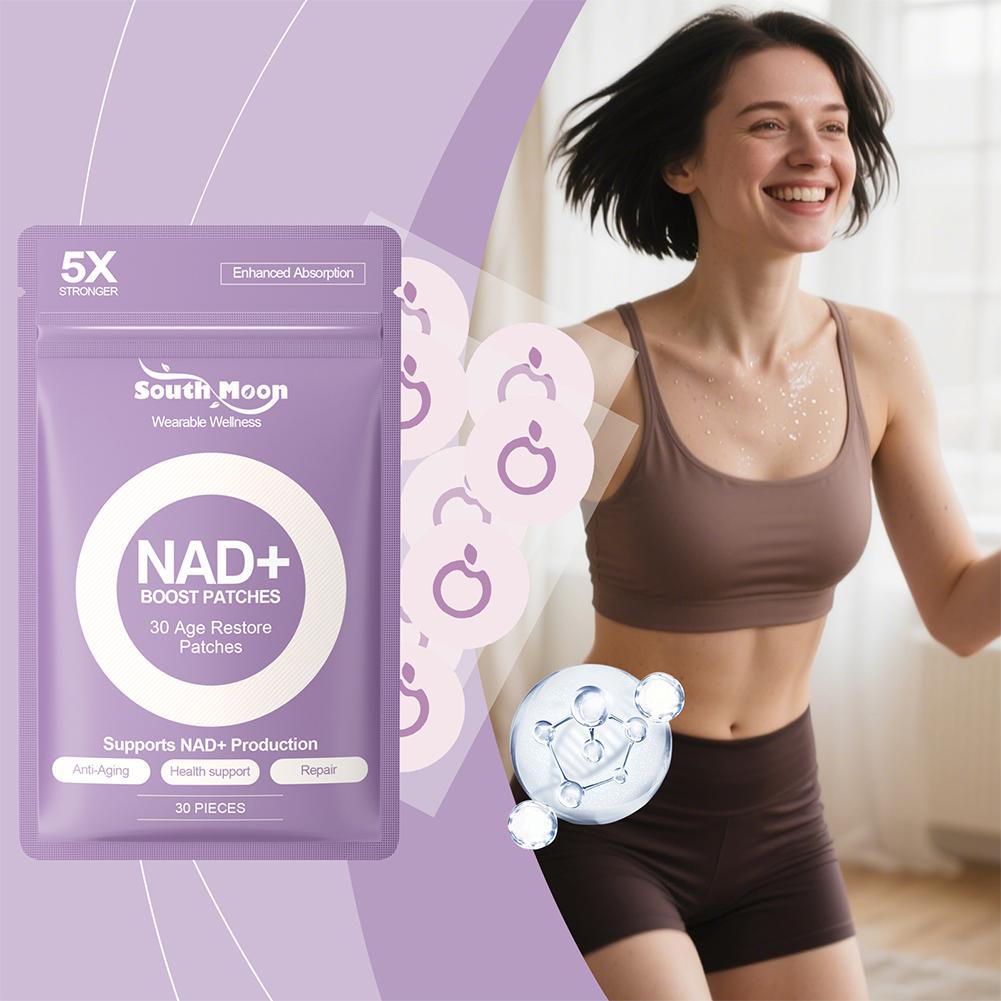 Health And Wellness Promotion - NAD+ 부스트 패치 1/3/5팩 30개입, 신진대사