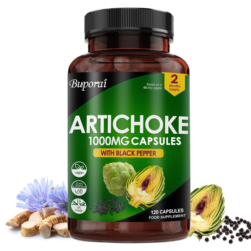 Health And Wellness Promotion - 아티초크 1000mg 캡슐 - 간 건강과