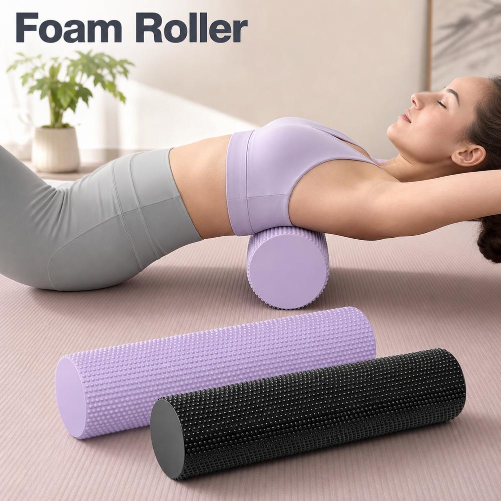 Health Wellness And Fitness - EVA 요가 폼롤러 고밀도 운동 회복