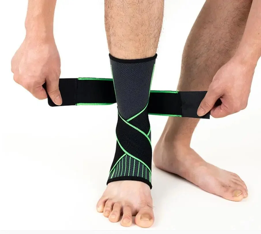 Ankle Brace Support - 스포츠 발목 보호대 압박 지지대 1개,