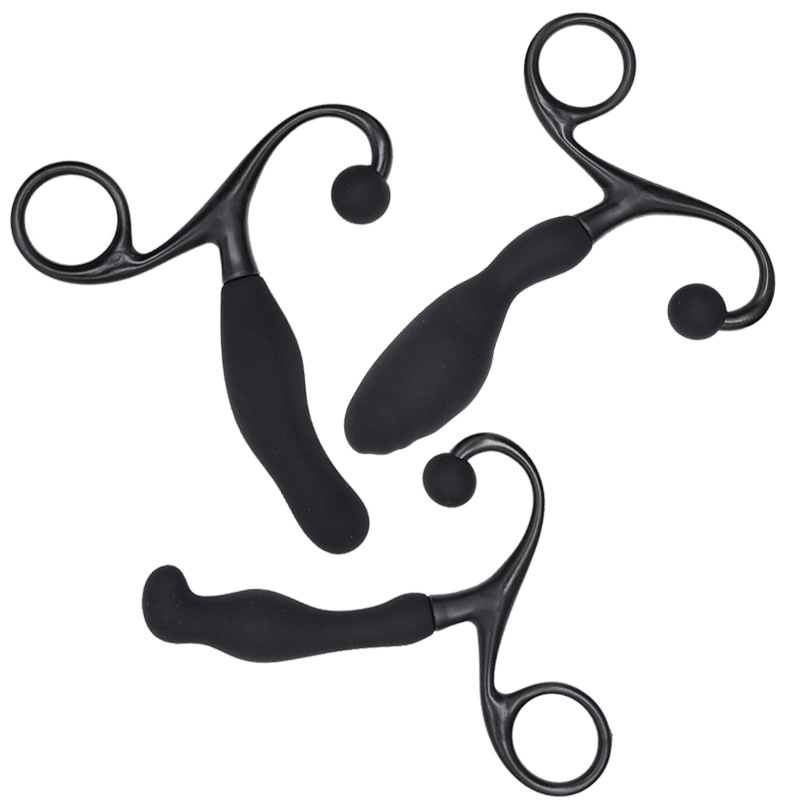 Wellness Health. Ring - 인체공학적 실리콘 전립선 마사지기, 손가락 링
