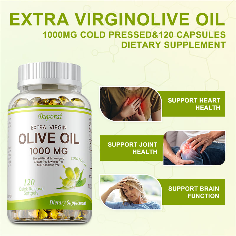 Health And Wellness Promotion - 올리브 오일 소프트젤 1000mg - 세포