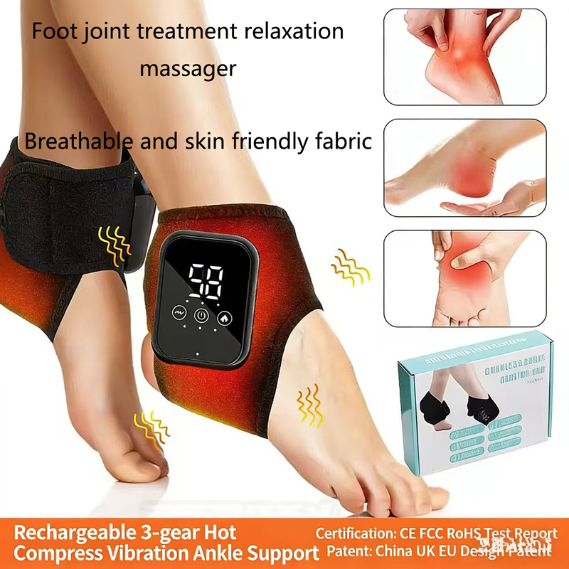 온열 발 마사지기 전기 진동 이완 발목 마사지기 따뜻한 - Ankle Brace Support 리뷰 및 가격