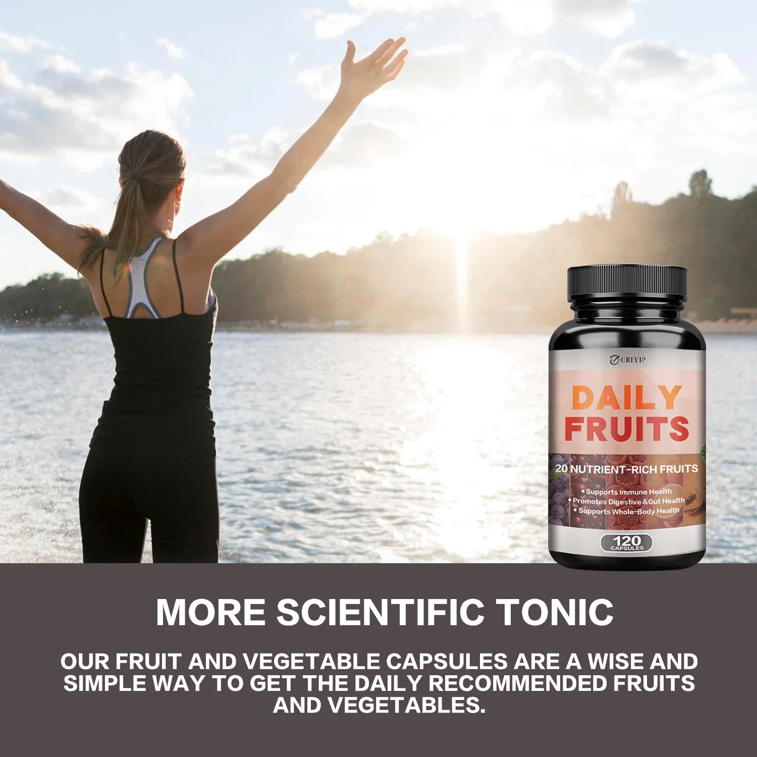 일일 과일 보충제 - 장과 소화 건강을 지원하고, 전반 - Health And Wellness Promotion 리뷰 및 가격