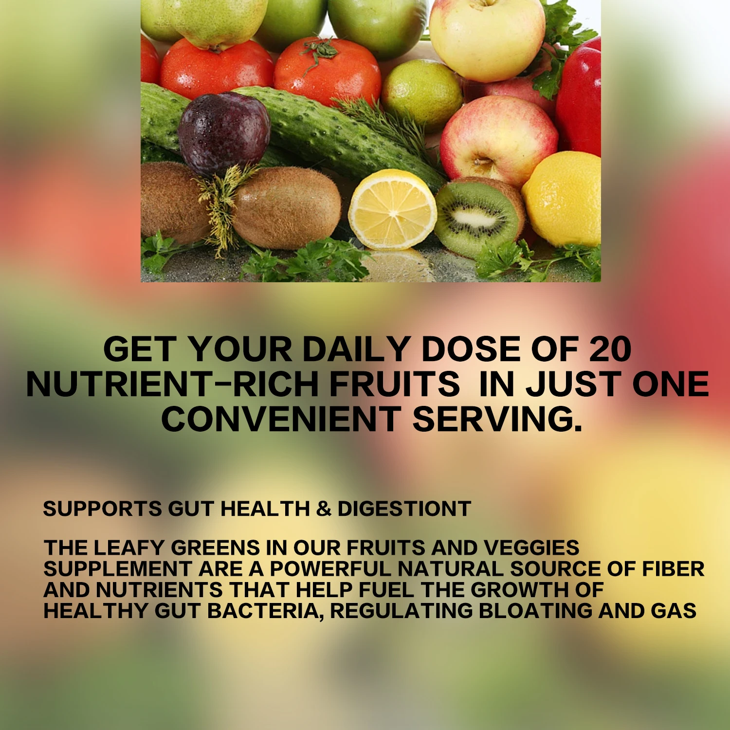일일 과일 보충제 - 장과 소화 건강을 지원하고, 전반 - Health And Wellness Promotion 리뷰 및 가격