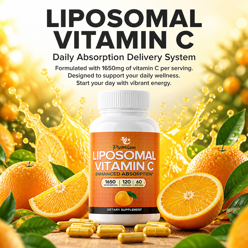 리포좀 비타민 C 캡슐 1650mg, 콜라겐 생성 촉진 - Health And Wellness Promotion 리뷰 및 가격
