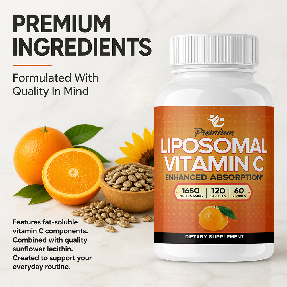 리포좀 비타민 C 캡슐 1650mg, 콜라겐 생성 촉진 - Health And Wellness Promotion 리뷰 및 가격