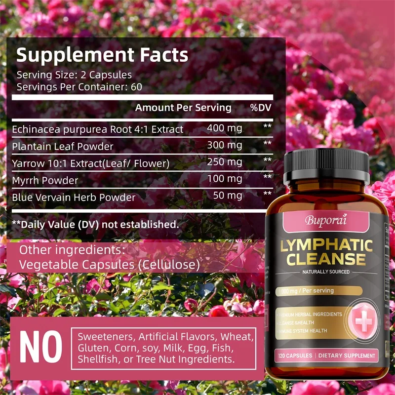 림프 클렌징 보충제 - 림프 클렌징, 면역 건강, 에너 - Health And Wellness Promotion 리뷰 및 가격