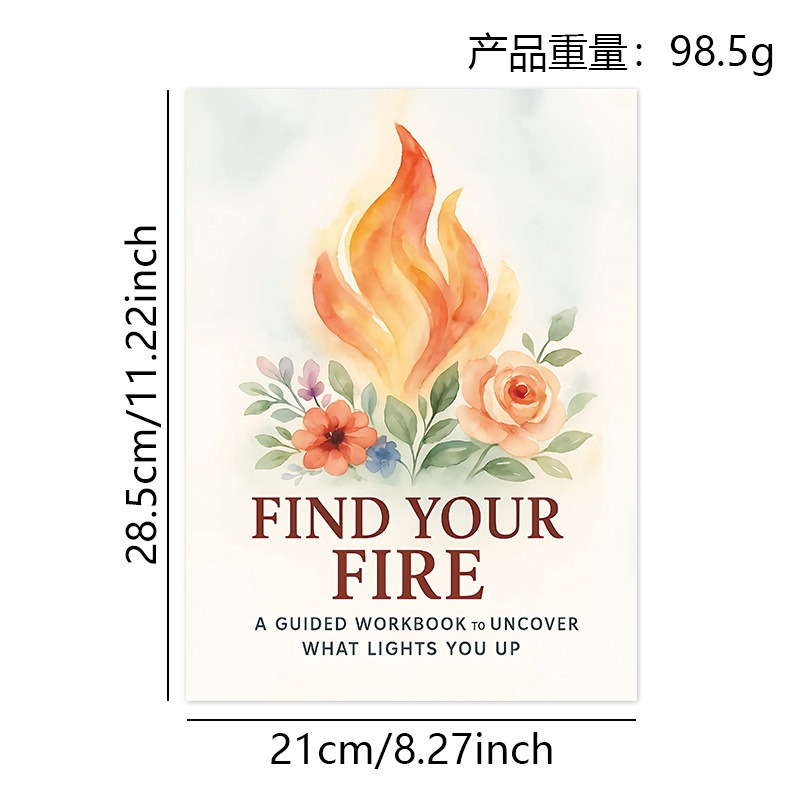 신상품 FIND YOUR FIRE 가이드북 내면의 빛을 - Your Health Wellness 리뷰 및 가격