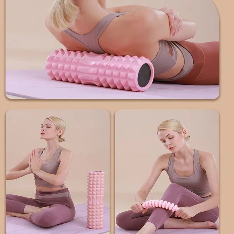 중공 폼 롤러 45cm 요가 블록 마사지 컬럼 근육 이 - Health Wellness And Fitness 리뷰 및 가격