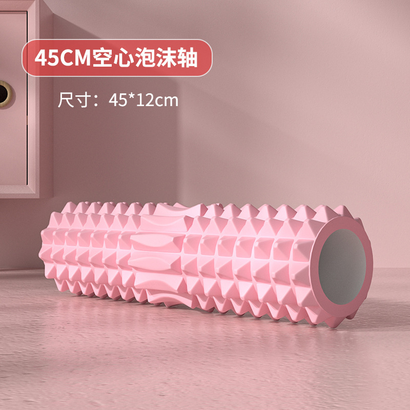 중공 폼 롤러 45cm 요가 블록 마사지 컬럼 근육 이 - Health Wellness And Fitness 리뷰 및 가격