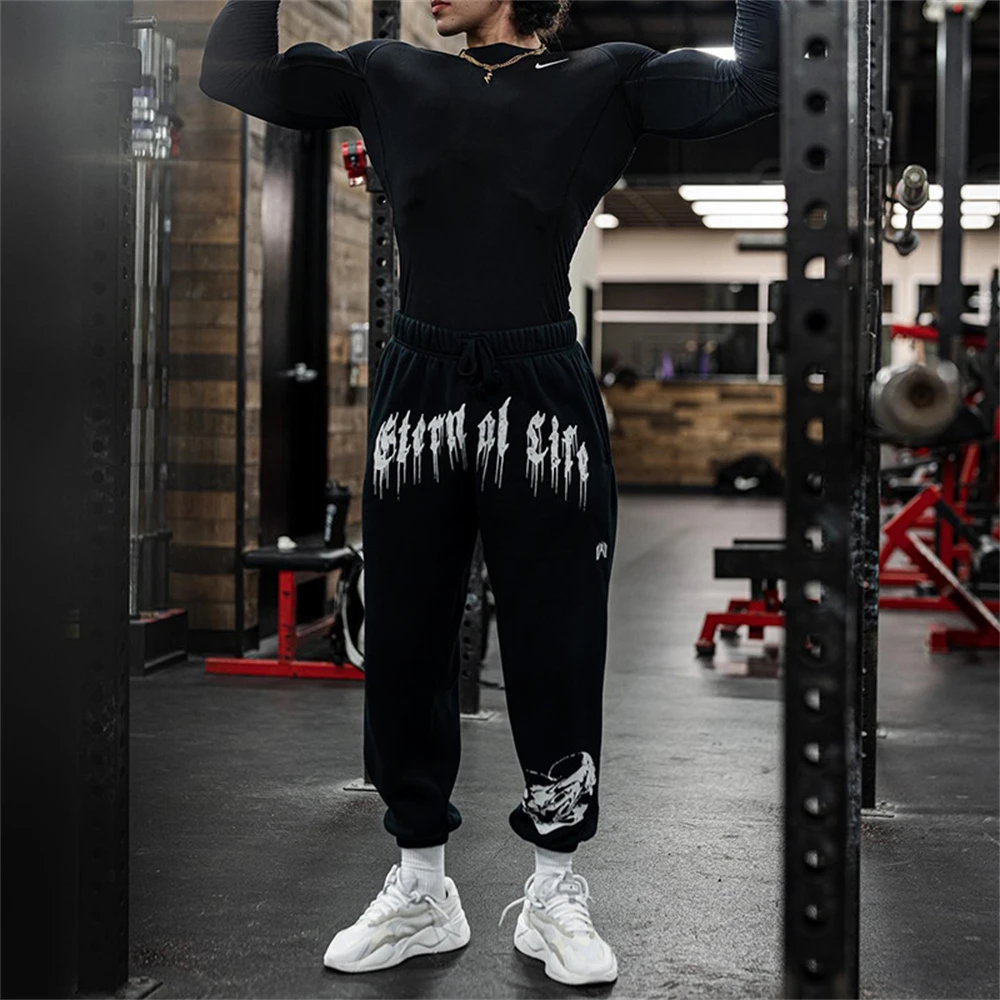 봄과 가을 신상 남성용 체육관 조깅 바지 캐주얼 스포츠 - Health Wellness And Fitness 리뷰 및 가격