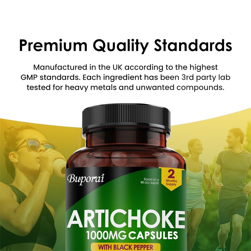 아티초크 1000mg 캡슐 - 간 건강과 소화 시스템에 - Health And Wellness Promotion 리뷰 및 가격