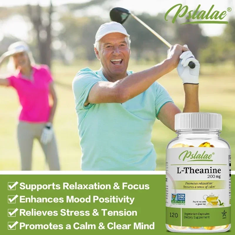 L-테아닌 200mg - 휴식을 취하고, 스트레스를 줄 - Health And Wellness Promotion 리뷰 및 가격