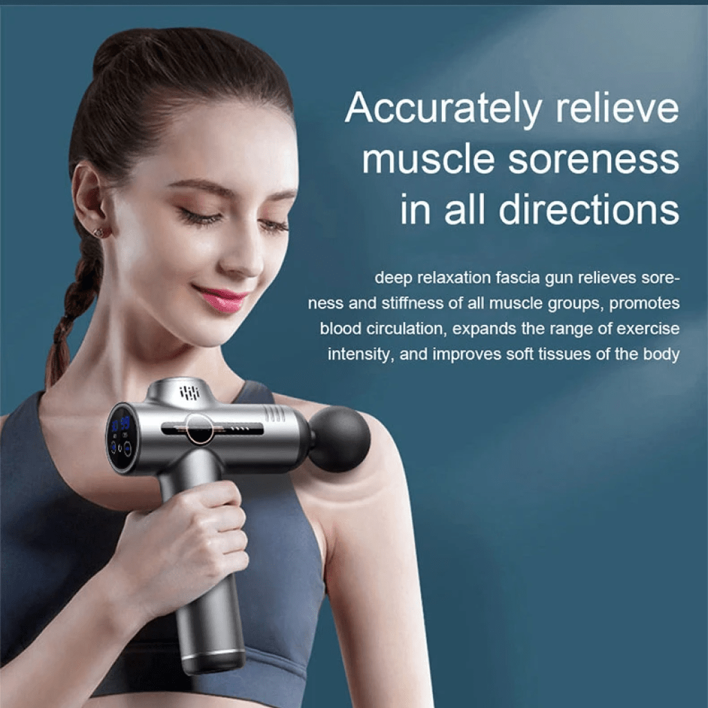 99 레벨 마사지 총 근막 깊은 근육 긴장 바디 목 마 - Health Wellness And Fitness 리뷰 및 가격